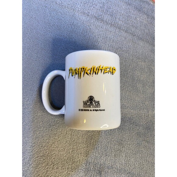 Pumpkin Head Video, VHS, Promotional Coffee Mug, Stan Watson, 1988, USED - Picture 1 of 5